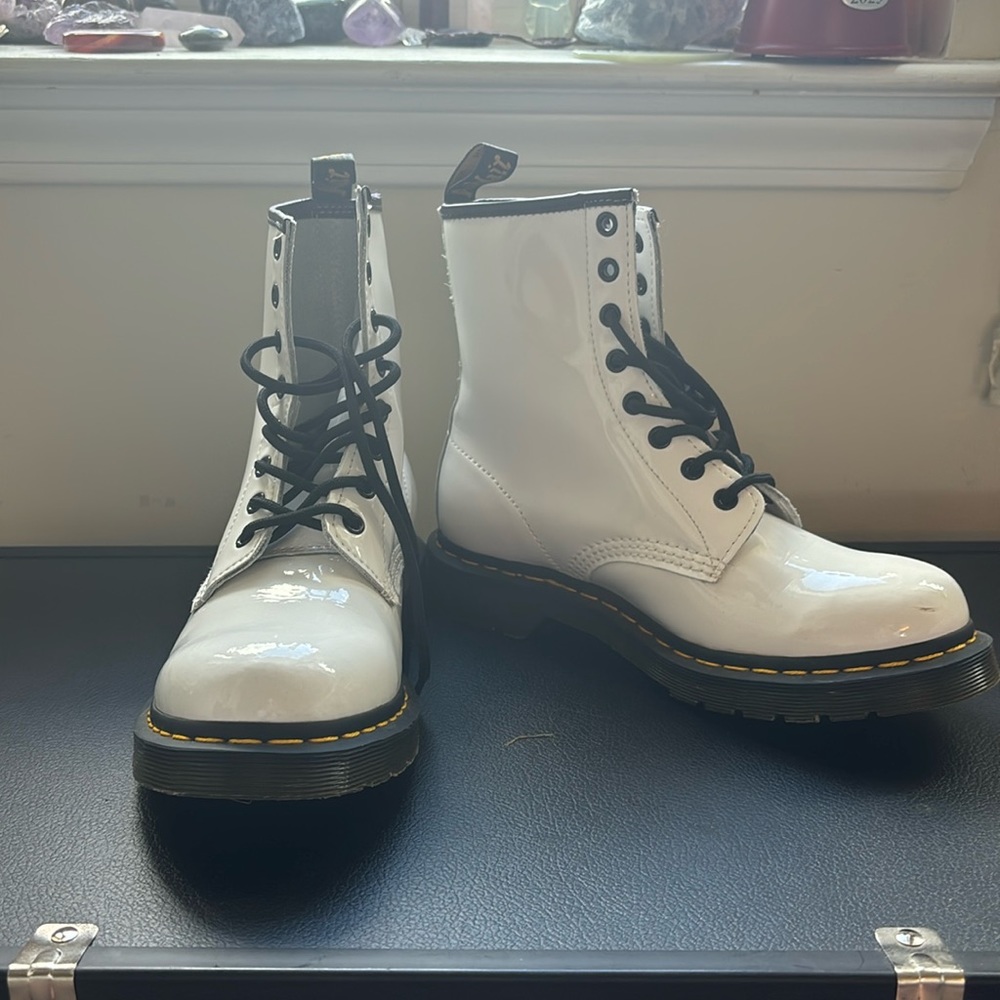 White Dr Martens